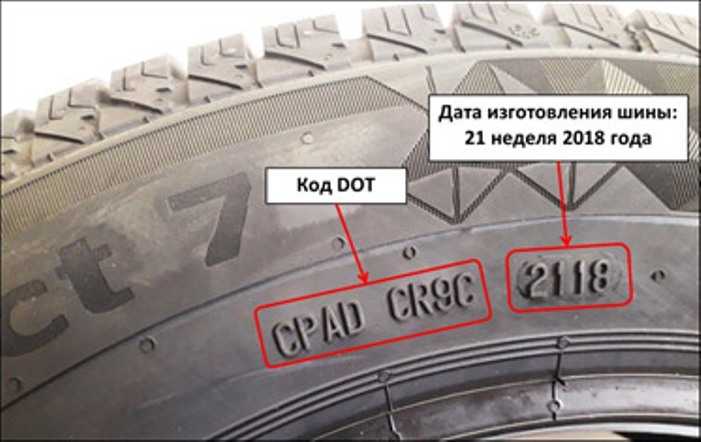 Где на шинах посмотреть дату изготовления фото