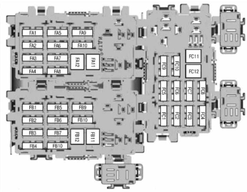 Форд мондео предохранители расположение