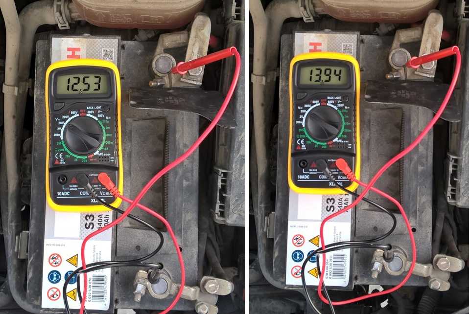 Бортовое напряжение автомобиля норма