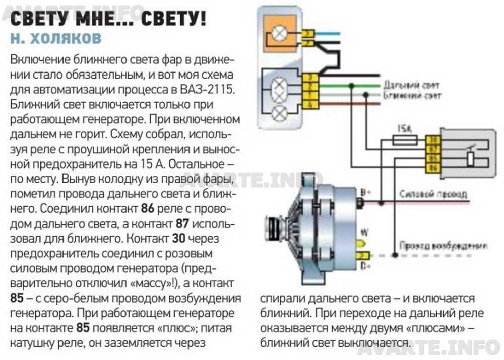 Перегорает ближний свет лачетти