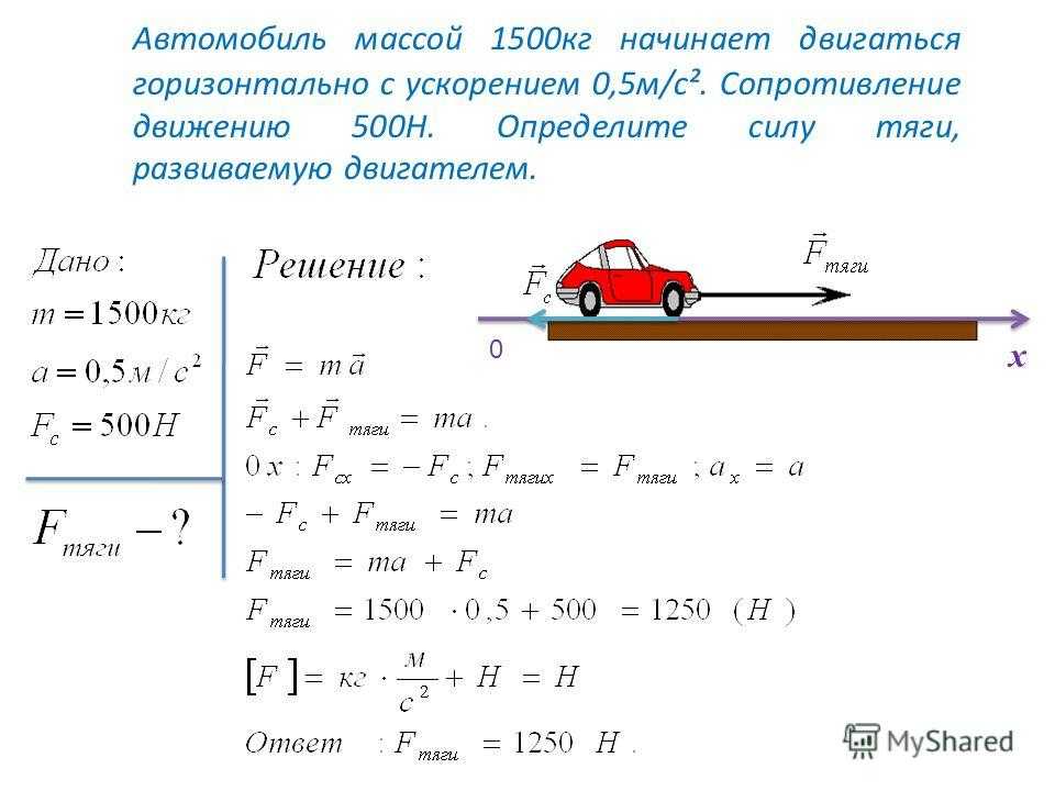 Машина катится на скорости