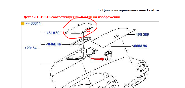 Верхний бардачок фокус 2