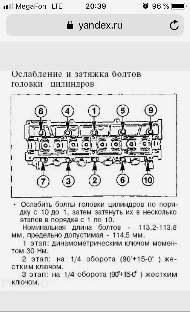 Момент затяжки чери амулет