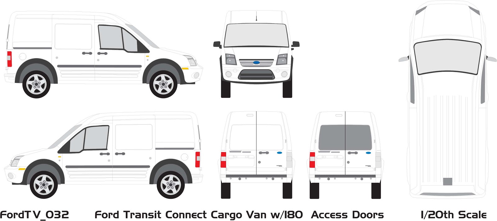 Ford transit габаритные размеры