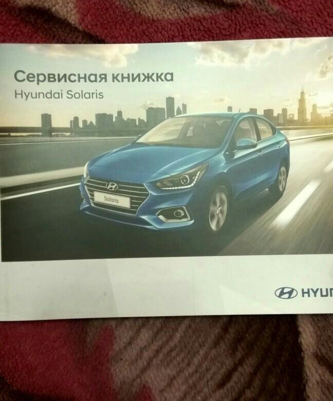 Hyundai электронная сервисная книжка