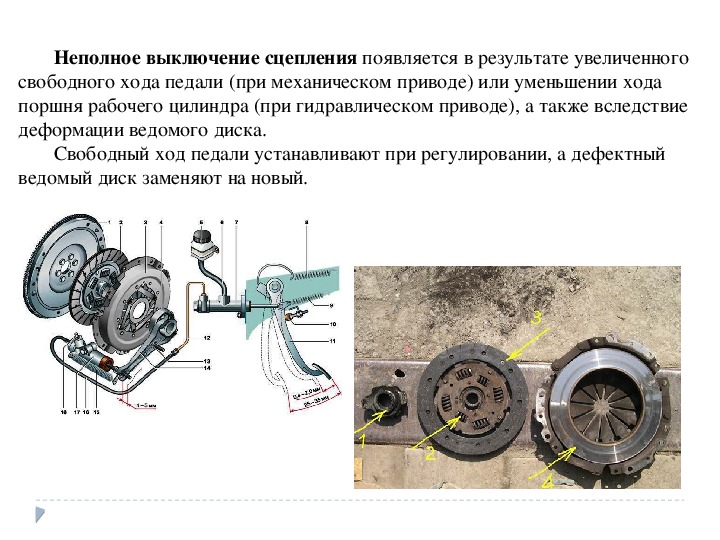 Неисправности сцепления нексия