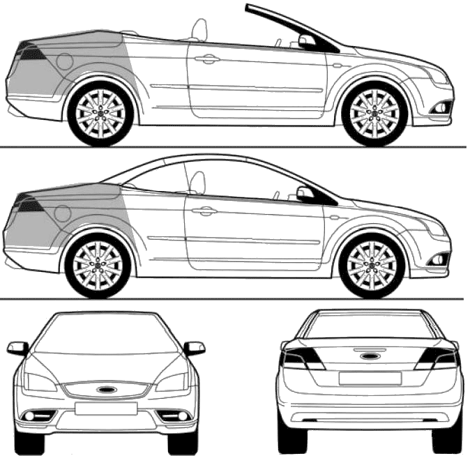 Ford focus 2 размеры