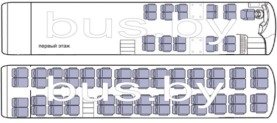 Автобус ивеко 19 мест схема расположение
