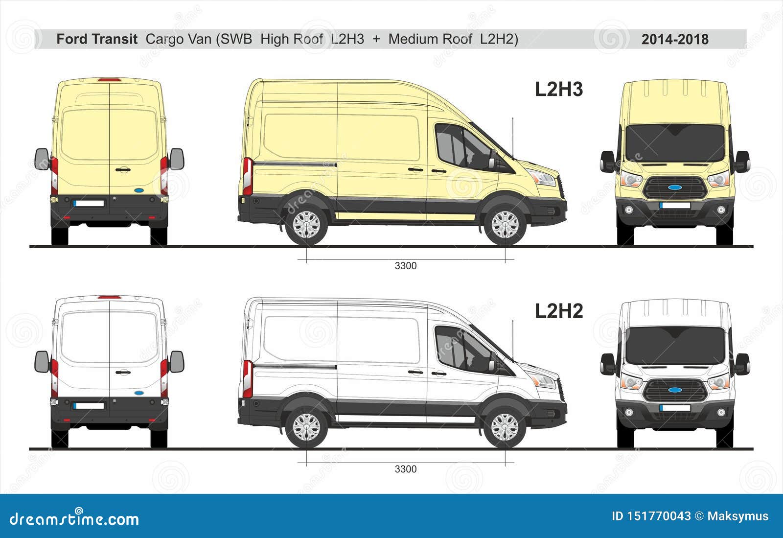 Ford transit габариты кузова