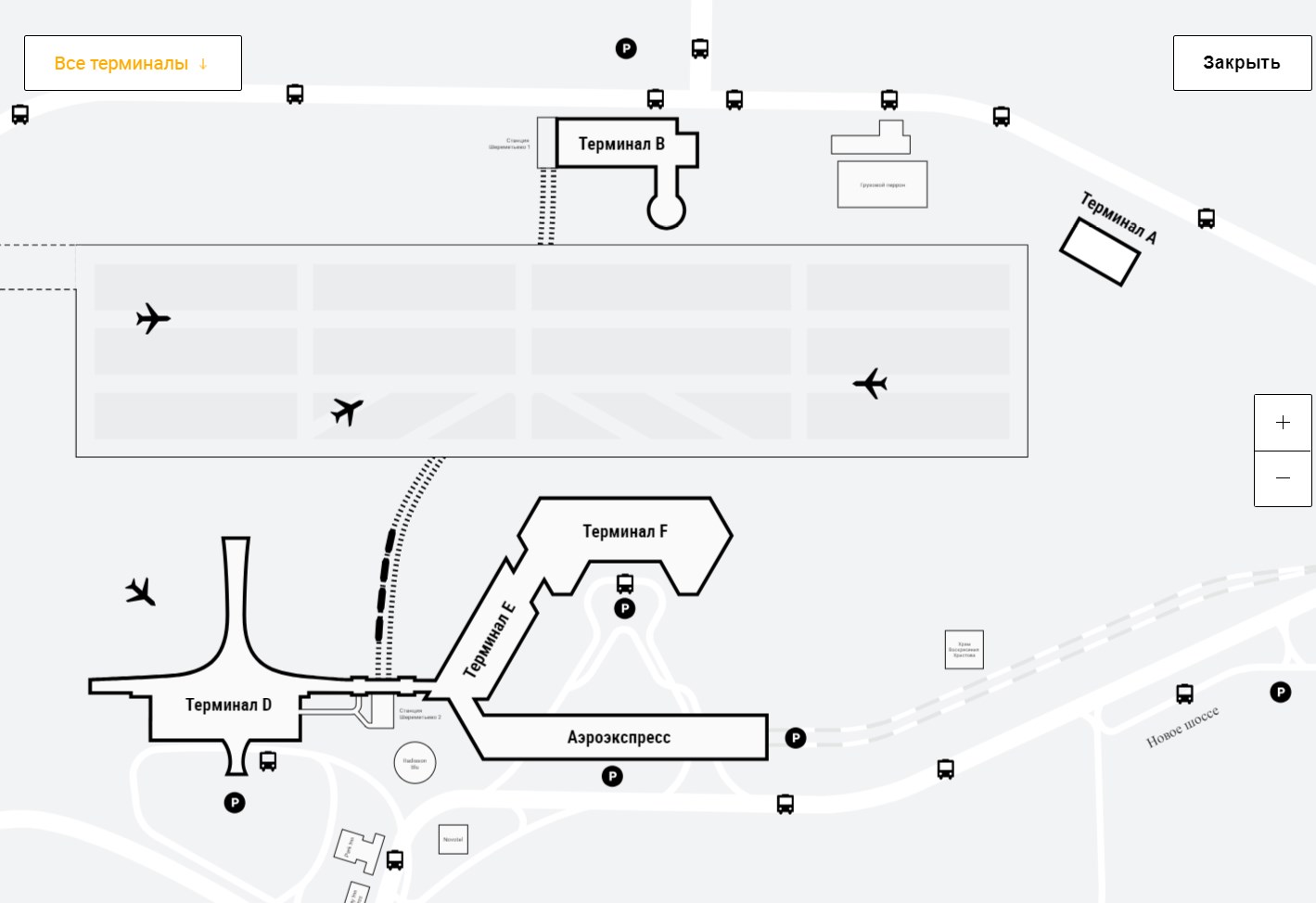 Метро москвы схема аэропорт шереметьево