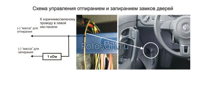 Старлайн срабатывает датчик двери