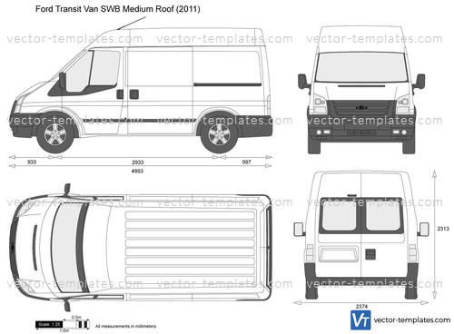 Ford transit габаритные размеры