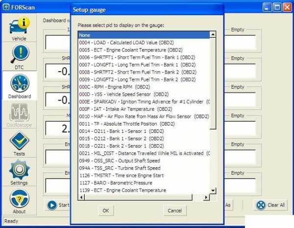 Программа scandoc для elm327