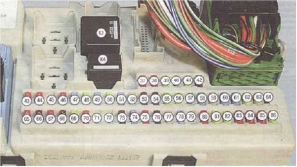 Форд фокус распиновка предохранителей